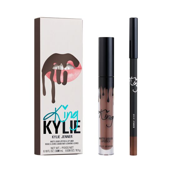 KING  LIP KIT TRUE BROWN 3ML + 1.1 G